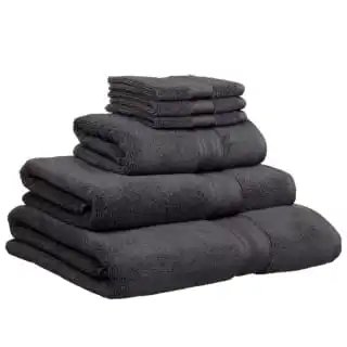 B&M Signature Zero Twist Bath Sheet - Charcoal 3 B&M Signature Zero Twist Bath Sheet - Charcoal - Image 3