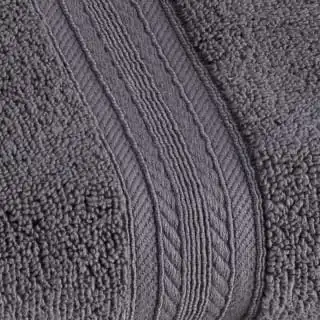 B&M Signature Zero Twist Hand Towel - Charcoal 2 B&M Signature Zero Twist Hand Towel - Charcoal - Image 2