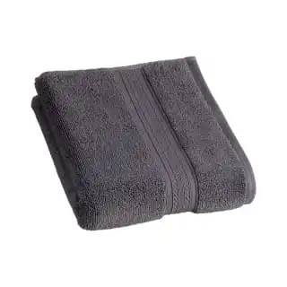 B&M Signature Zero Twist Hand Towel - Charcoal 1 B&M Signature Zero Twist Hand Towel - Charcoal