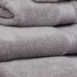 B&M Signature Zero Twist Face Cloth 3pk - Grey -ComfyZone Shop 3172653 317254 317255 317256 Signature Zero Twist grey towels 2 2