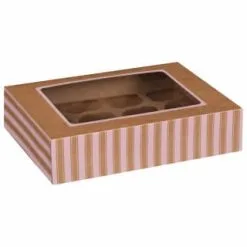 Betty Winters Collection Betty Winters Large Cupcake Boxes 2pk -ComfyZone Shop 320784 4pk cupcake boxes holds 12 pink 2