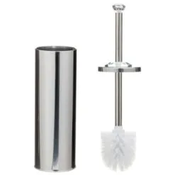 B&M Crystal Toilet Brush & Holder