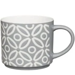 B&M Jumbo Embossed Stacking Mugs 4pk -ComfyZone Shop 329369 Jumbo Embossed Stacking Mugs Set of 4 2