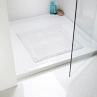 Addis Shower Mat - White