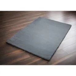 B&M Luxury Faux Fur Rug 100 X 150cm - Charcoal