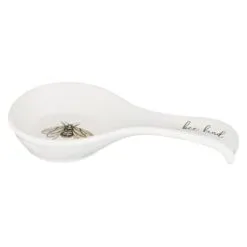 B&M Ceramic Spoon Rest 18 B&M Ceramic Spoon Rest -ComfyZone Shop 337110 ceramic spoon rest bee kind 2