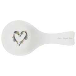 B&M Ceramic Spoon Rest 12 B&M Ceramic Spoon Rest -ComfyZone Shop 337110 ceramic spoon rest live laugh love