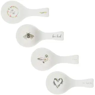 B&M Ceramic Spoon Rest 1 B&M Ceramic Spoon Rest