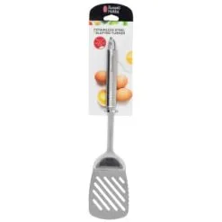 Russell Hobbs Stainless Steel Slotted Turner -ComfyZone Shop 345074 russell hobbs stainless steel slotted turner 2
