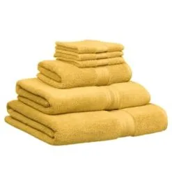 B&M Signature Zero Twist Bath Sheet - Ochre -ComfyZone Shop 345212 345215 345216 345217 signature zt ochre