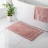 B&M Signature Microfibre Noodle Bath Mat - Blush