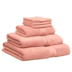 B&M Signature Zero Twist Hand Towel - Blush 6 B&M Signature Zero Twist Hand Towel - Blush -ComfyZone Shop 345690 345695 345696 345697 signature zt blush 4
