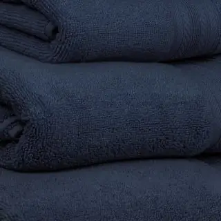 B&M Signature Zero Twist Hand Towel - Navy 2 B&M Signature Zero Twist Hand Towel - Navy - Image 2