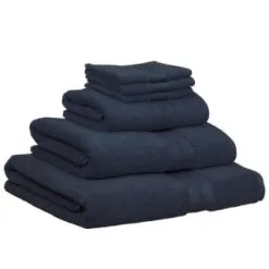 B&M Signature Zero Twist Bath Sheet - Navy -ComfyZone Shop 345698 345700 345701 345703 signature zt navy 3 1