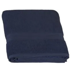 B&M Signature Zero Twist Bath Sheet - Navy
