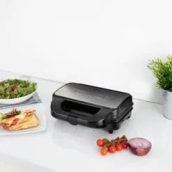 Tower 3-in-1 Deep Fill Snack Maker - Silver -ComfyZone Shop 346395 3in1 deep fill snack maker 3