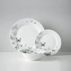 B&M Butterfly Dinner Set 12pc