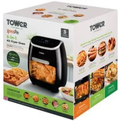 Tower 5-in-1 Air Fryer Oven 11L -ComfyZone Shop 357961 tower 5 in 1 air fryer oven 11l 13