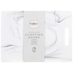 B&M Marble Effect Double Sided Chopping Board
