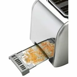 Goodmans 2 Slice Stainless Steel Toaster - Silver -ComfyZone Shop 359396 goodmans 2 slice wide slot stainless steel toaster silver 3