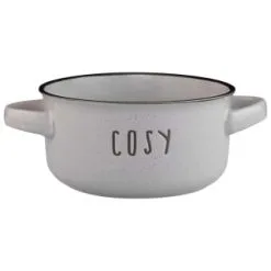 B&M Soup Bowl With Handles -ComfyZone Shop 362720 soup bowl with handles cosy
