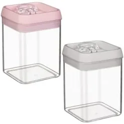 B&M Vacuum Storage Container 1.7L - Grey -ComfyZone Shop 368008 368010 vacuum storage 1 7l main