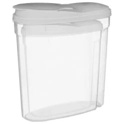 B&M Cereal Storage Container Set 2pk - Grey -ComfyZone Shop 368615 cereal storage set 2 pk grey 2