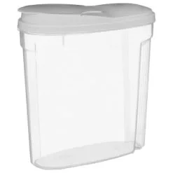 B&M Cereal Storage Container Set 2pk - Grey -ComfyZone Shop 368615 cereal storage set 2 pk grey 3