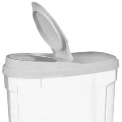 B&M Cereal Storage Container Set 2pk - Grey -ComfyZone Shop 368615 cereal storage set 2 pk grey 4