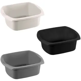 Addis Rectangular Bowl - Black 2 Addis Rectangular Bowl - Black - Image 2