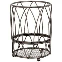 B&M Nickel Utensil Holder - Black