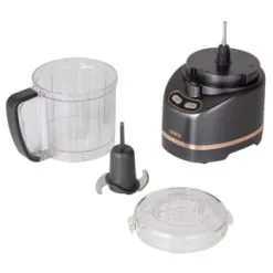 Tower Compact Food Processor 400ml - Grey & Rose Gold -ComfyZone Shop 371731 tower compact food processor 3