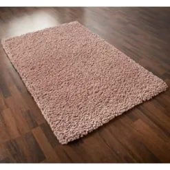 Heritage Collection Chunky Knit Rug 60 X 110cm - Blush