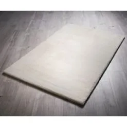 B&M Aspen Faux Fur Rug 100 X 150cm - Cream