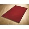 B&M Aspen Faux Fur Rug 60 X 110cm - Deep Red