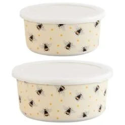 B&M Round Tubs 2pk - Bees -ComfyZone Shop 375966 2pk reuse and repurpose round tubs bee 5