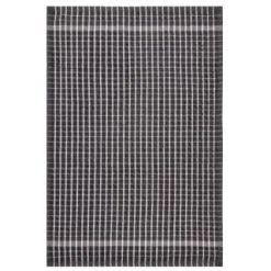 B&M Grey Check Tea Towels 3pk -ComfyZone Shop 380305 3pk check tea towels grey 4