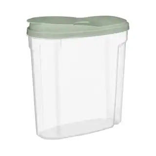 B&M Cereal Storage Container Set 2pk - Sage 3 B&M Cereal Storage Container Set 2pk - Sage - Image 3