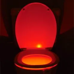 B&M Multicoloured Toilet Night Light -ComfyZone Shop 383097 toilet night light 4