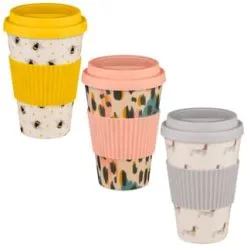 B&M Travel Coffee Cup - Animal Print 7 B&M Travel Coffee Cup - Animal Print -ComfyZone Shop 383588 travel mug group