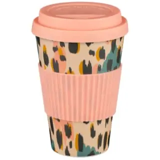 B&M Travel Coffee Cup - Animal Print 1 B&M Travel Coffee Cup - Animal Print