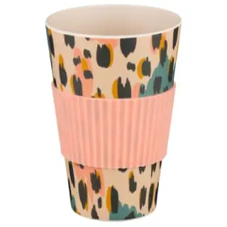 B&M Travel Coffee Cup - Animal Print 3 B&M Travel Coffee Cup - Animal Print - Image 3