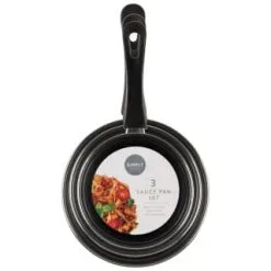 Simply Everyday Sauce Pan Set 3pk -ComfyZone Shop 383599 3 sauce pan set 2