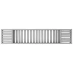 B&M Grey Over Bath Rack -ComfyZone Shop 383718 bamboo over bath rack grey 2