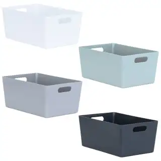 Home Essentials Soho Storage Tub 11 X 25.5 X 17cm - Sage 3 Home Essentials Soho Storage Tub 11 X 25.5 X 17cm - Sage - Image 3