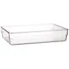 Home Essentials Clear Organiser Plastic Tray - Large