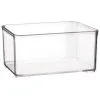Home Essentials Clear Nestable Storage Tub - Medium