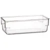 Home Essentials Clear Organiser Plastic Tray - Small