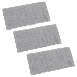 B&M Retreat Face Cloth 3pk - Grey 2 B&M Retreat Face Cloth 3pk - Grey - Image 2