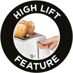Russell Hobbs Groove Toaster - White & Gold -ComfyZone Shop 386947 russell hobbs groove 2 slice toaster white and gold
